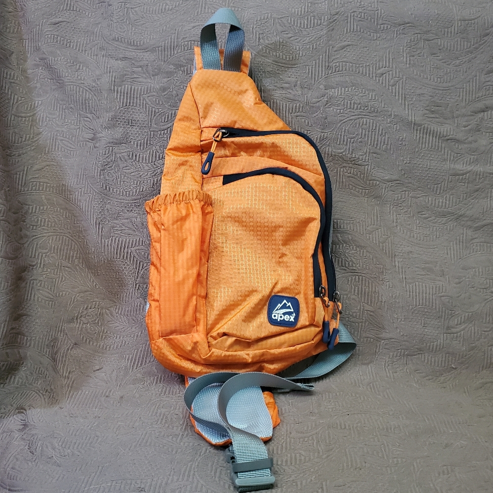 NWOT APEX Shoulder Crossbody Sling Bag, Orange